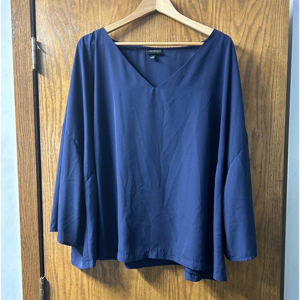 Lane Bryant blouse.  3/4 sleeves.  Size 28